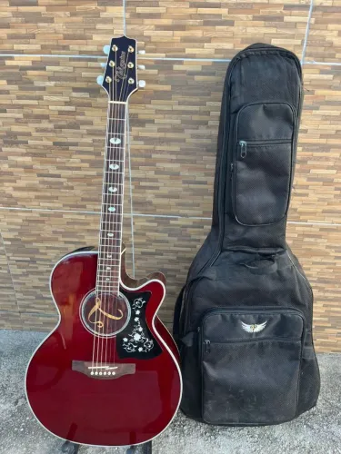 Takamine GN75CE WINE RED COM CORDAS ELIXIR REGULADO 