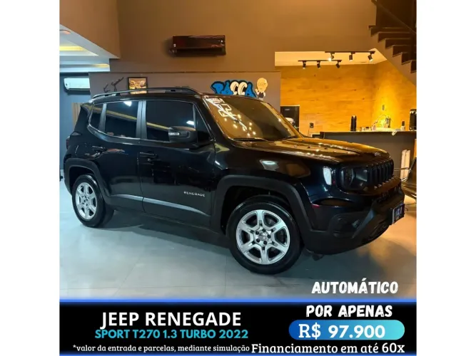 Jeep Renegade Sport T270 1.3 TB 4X2 Flex Aut. 2022