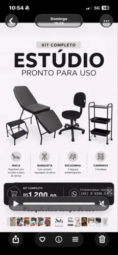 KIT COMPLETO ESTÚDIO PRONTO PARA USO