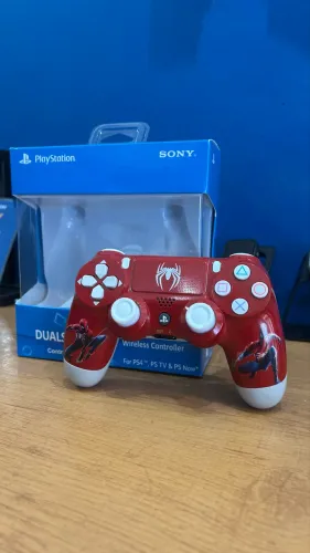 CONTROLE DE PS4 HOMEM ARANHA