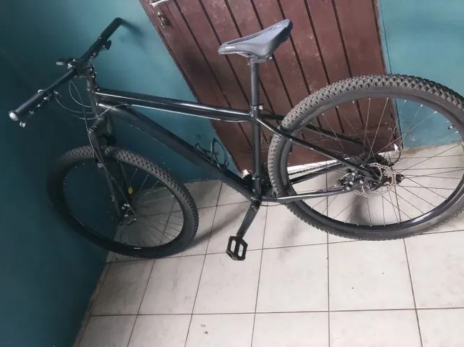 Bicicleta Aro 29 Em Alumínio Com Freio A Disco - Ótimo Estado