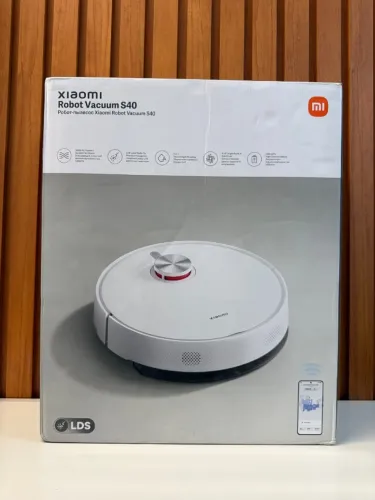 ROBÔ ASPIRADOR DE PÓ INTELIGENTE S40 XIAOMI, BRANCO