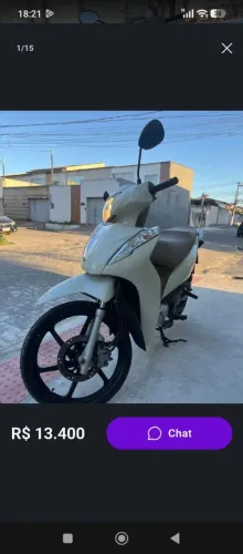 Uma moto novo e ideal para seu dia a dia