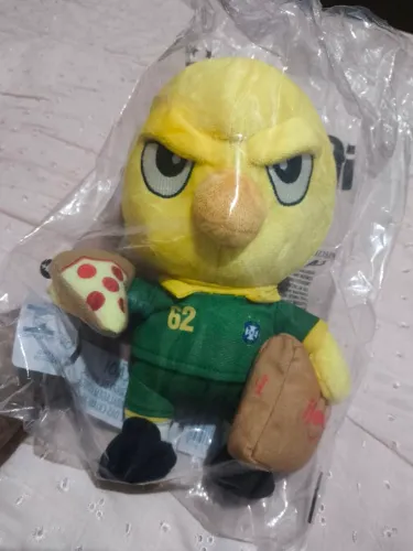 Canarinho Ifood pelúcia