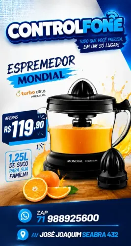 Espremedor de laranja