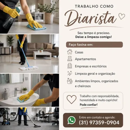Diarista (Faxina)
