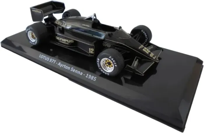 Miniatura F1 1/24 Lotus 97T 1985 - Ayrton Senna - Nova / Lacrada