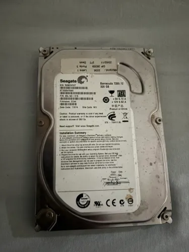Hd de 320gb barracuda