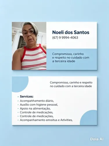 Cuidadora de idosos 