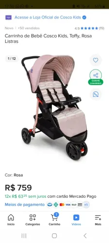 Carrinho de bebê 