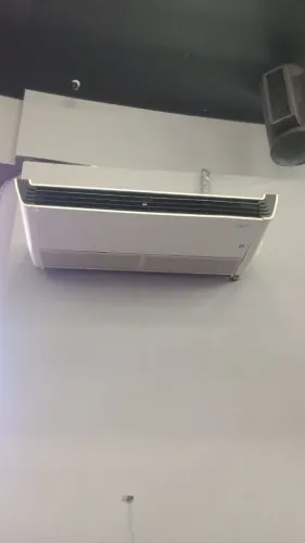 ar-condicionado lg piso teto inverter de 60 mil btus já com instalação