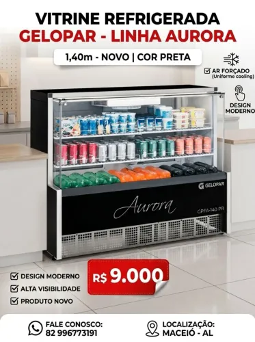 Vitrine Refrigerada Ar Forçado Novo