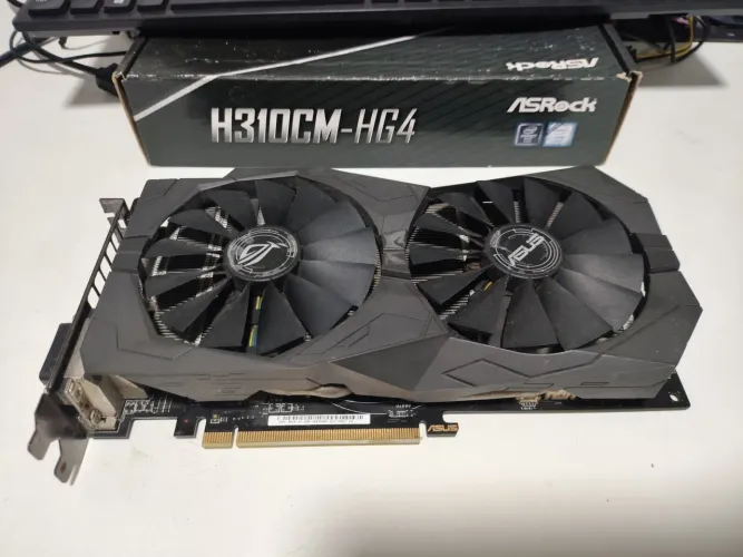 PLACA ASUS STRIX RX470 4GB - Defeito