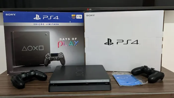 PS4 - PLAYSTATION 4 DAYS OF PLAY CINZA EDIÇÃO LIMITADA 