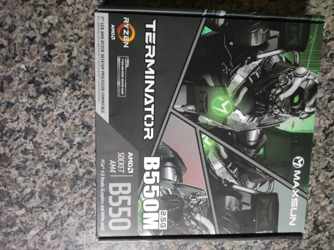 Placa mãe b550m maxsun promoção 