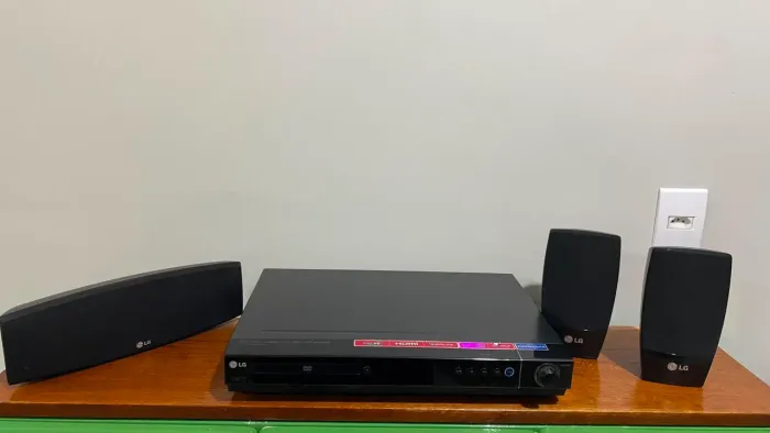 Home Theater LG 5.1 DVD HDMI USB Karaokê - Funcionando Perfeitamente