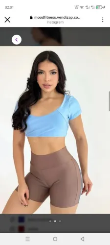 Roupa de academia