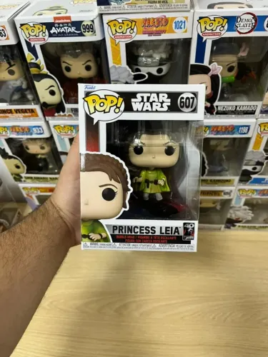 Funko Pop! Star Wars: Return of the Jedi 40 Years | Princess Leia #607 Novo! Lacrado!