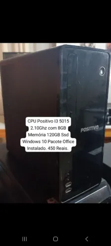 CPU I3 5015 com 8GB Memória 120GB Ssd