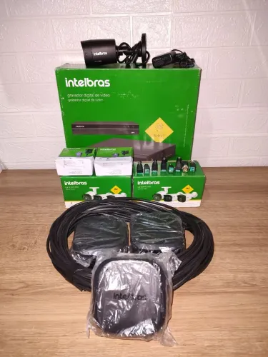 kit COMPLETO de segurança - INTELBRÁS