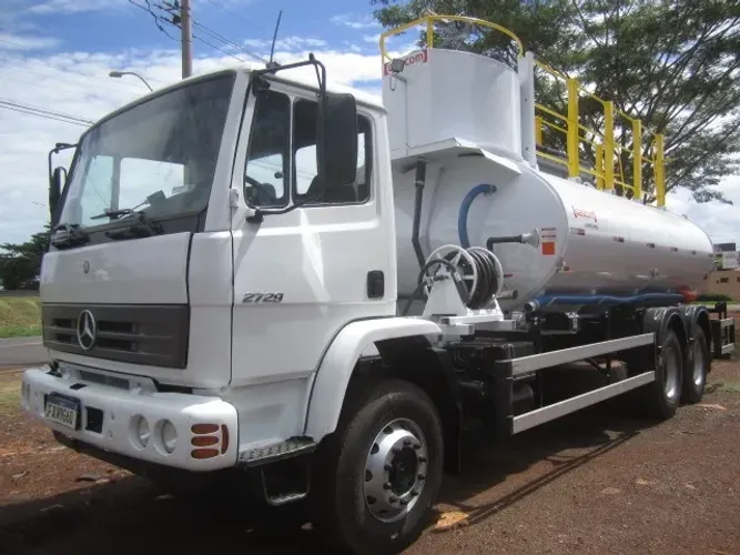Mercedes Bens Atron 2729, Tanque Gascom Pipa Bombeiro