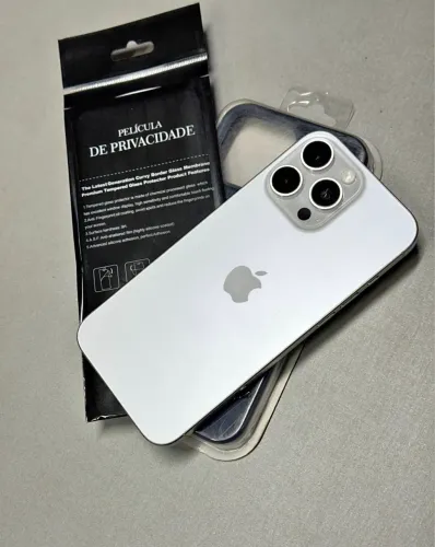 iPhone 16 pro Max branco 256 Gb 6 meses garantia