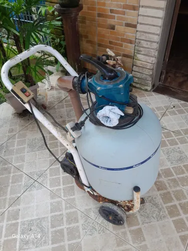 Motobomba com Filtro para Piscina de 45.000 Litros