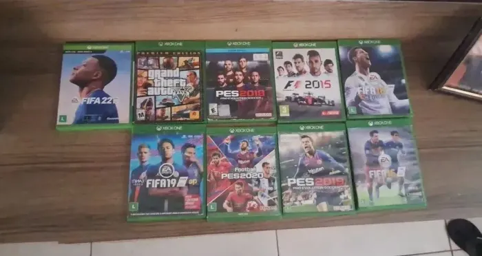 Jogos de xbox one por apenas 180$