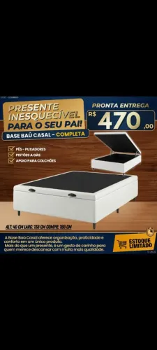 Base Baú casal