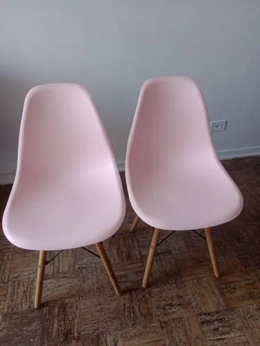 Cadeira rosa bebê 