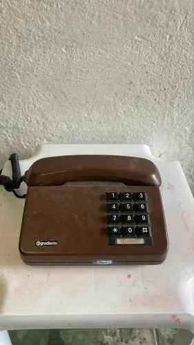 Telefone antigo vintage 