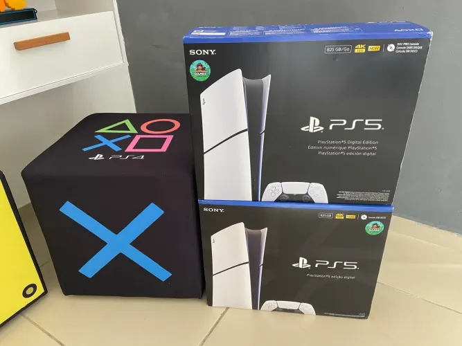 Play 5 Slim *** Lacrado até 18X Cartão ( Loja Física )