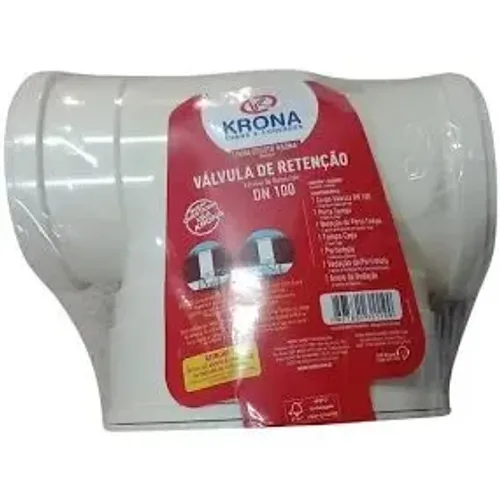Krona valvula de retenção 100mm NOVA
