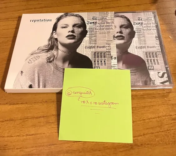 cd taylor swift reputation