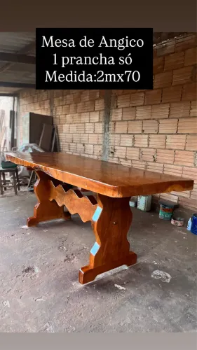 Mesa Rústica Angico