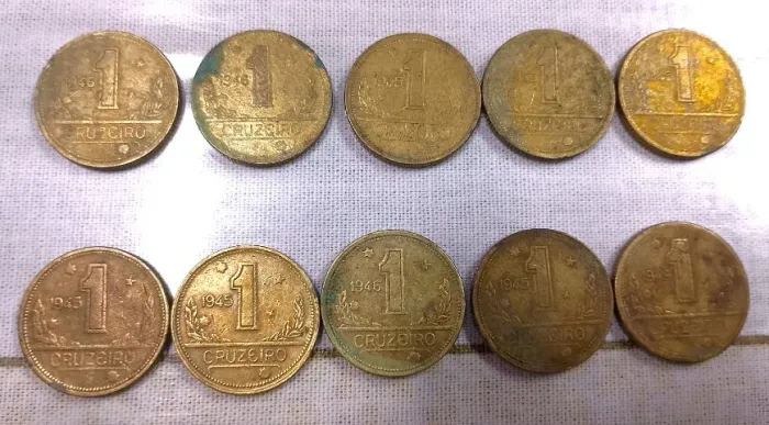 MOEDAS DA DÉCADA DE 40