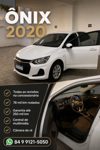 Chevrolet Onix Hatch LT 1.0 12V Flex Mec. 4P 2020