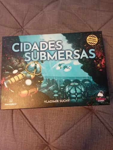 Vendo jogo Cidades Submersas com expansões e Insert 