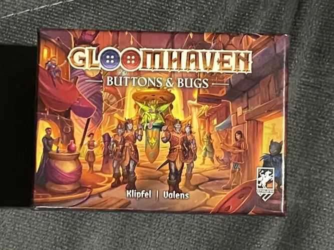Jogo de Tabuleiro Gloomhaven Buttons & Bugs