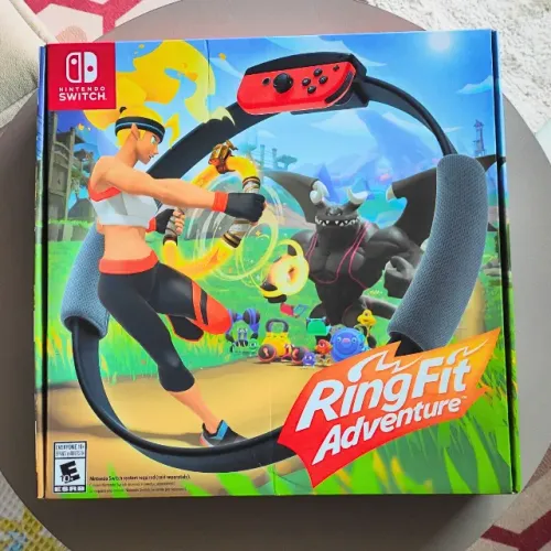 Jogo P/ Nintendo Switch Ring Fit Adventure Original Na Caixa Completo Perfeitas Condições