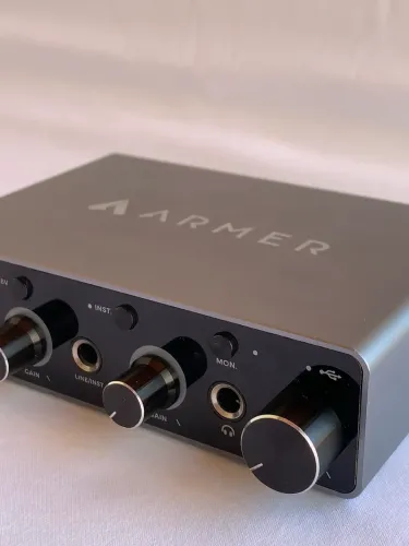 Interface de Áudio Armer Argent One G1 USB - Excelente Estado