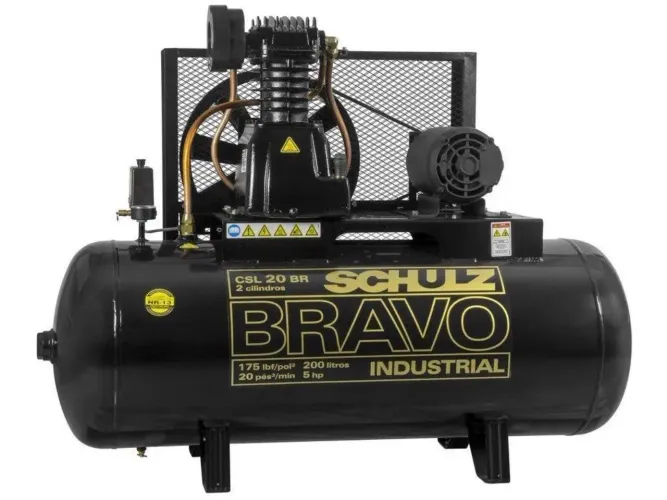 COMPRESSOR 20 PÉS 200 LITROS SHULZ