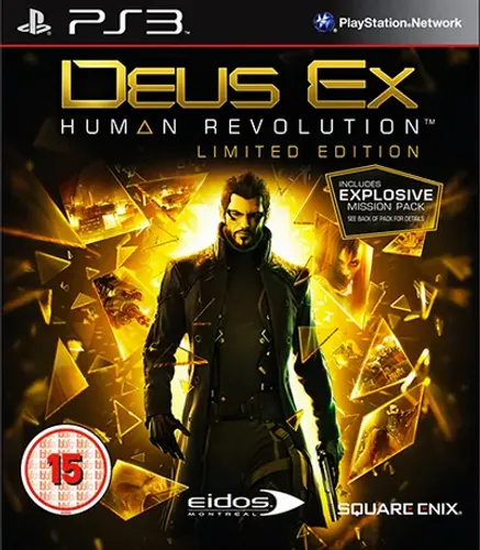 Jogo Ps3 Deus Ex Human Revolution
