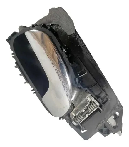 Maçaneta Interna Traseira Esquerda Peugeot 307 2009 2010 Preto Traseira