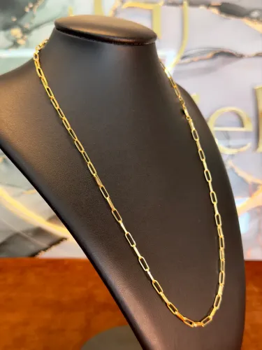 Cordão de ouro Cartier com 7g ( oco ) loja física 