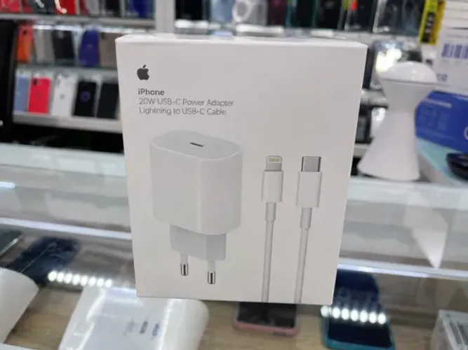 Carregador Original para iPhone + Cabo Lightning na Caixa