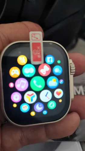 Relógio celular pega chip tem câmera zero na caixa