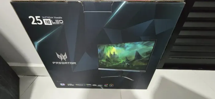 Monitor Gamer Acer Predator XB253Q Tela 24.5" 280Hz G-Sync 0.5ms