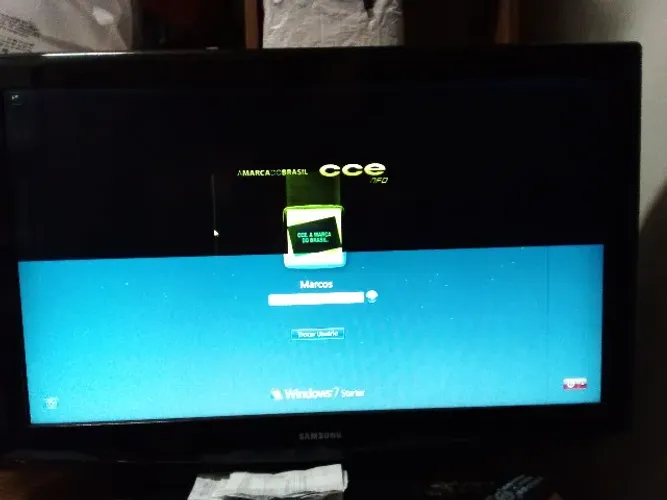 Tv Samsung 42 " com Tela Defeituosa