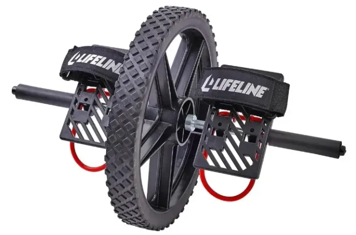 Lifeline Fitness Power Wheel Rolo Abdominal Compacto
